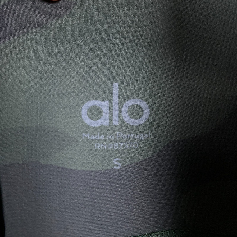 Alo Yoga Vapor Legging Women's Small Hunter Camo High-Waist Lifting Athletic Gym - Picture 3 of 9